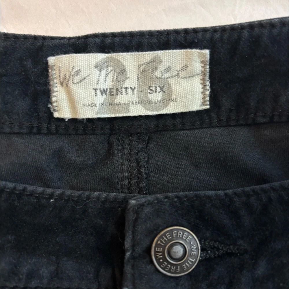 We The Free Black Corduroy Ultra Flare Pants - Picture 4 of 9